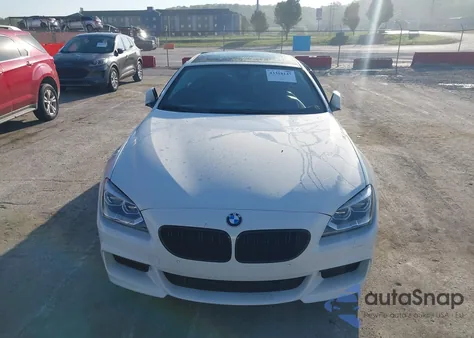 2015 BMW 650I Gran Coupe xDrive z USA, uszkodzony, nr VIN WBA6B4C58FD760839